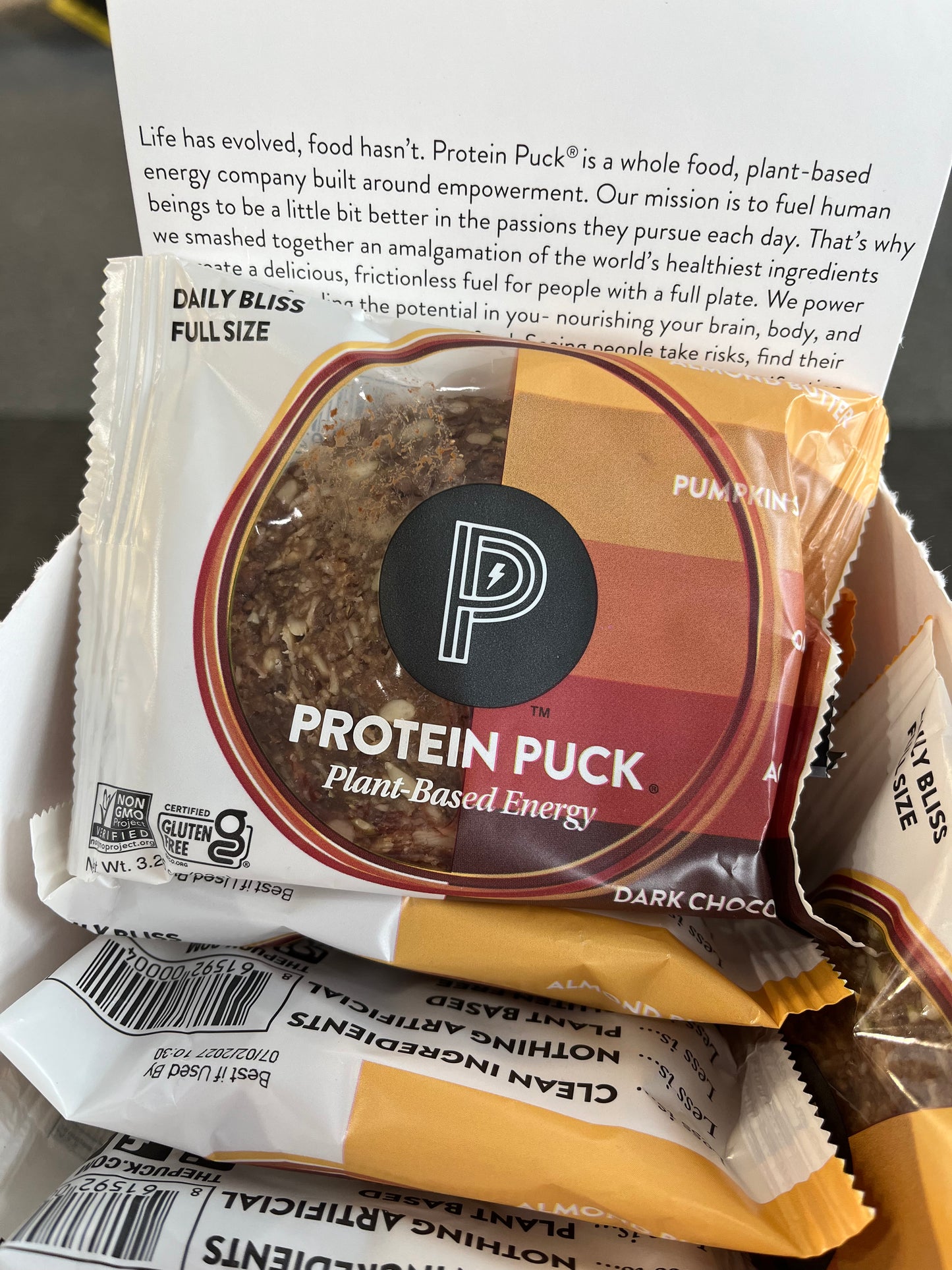 Protein Puck