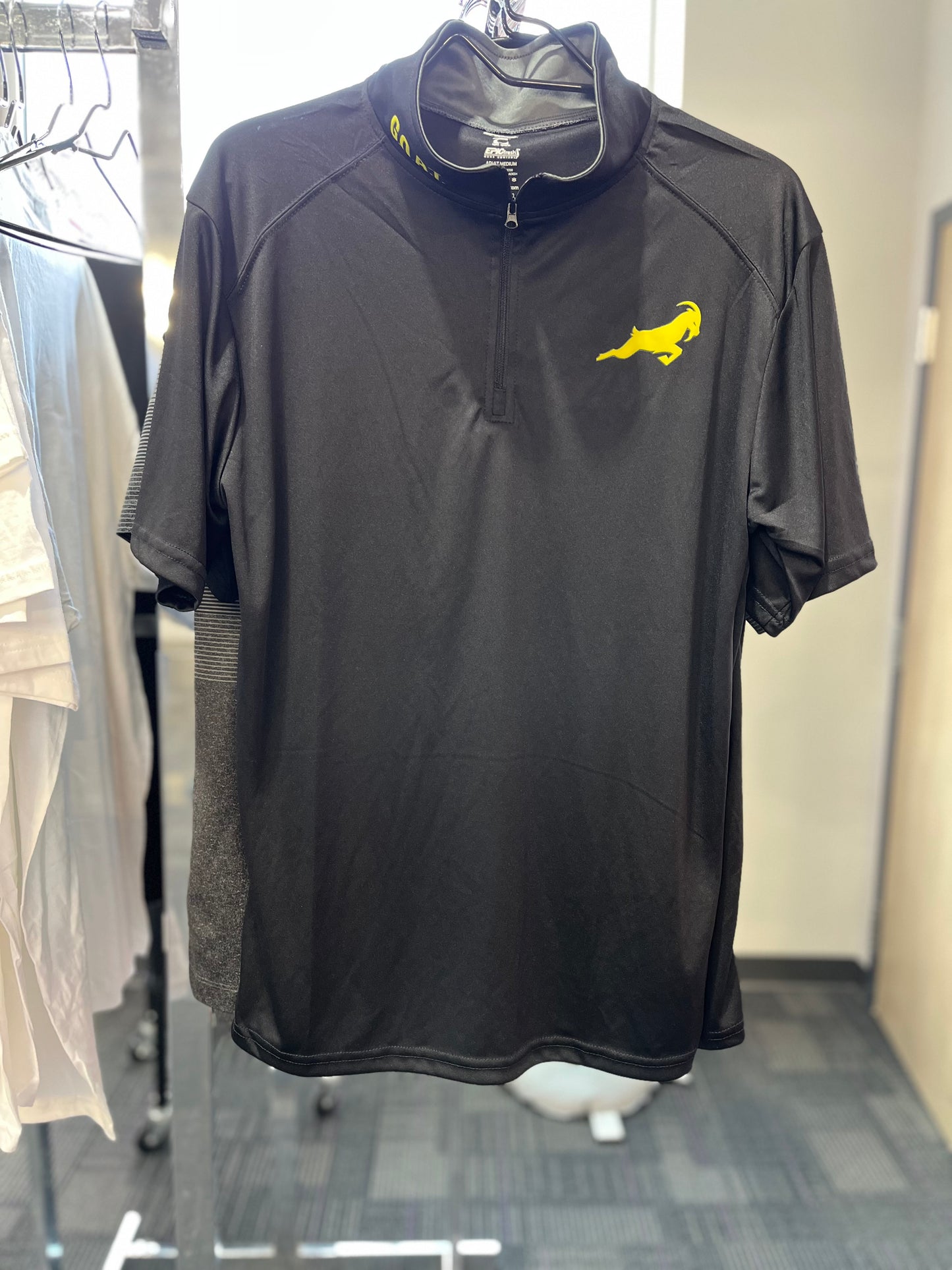 G.O.A.T Men's Quarter Zip Performance Shirt