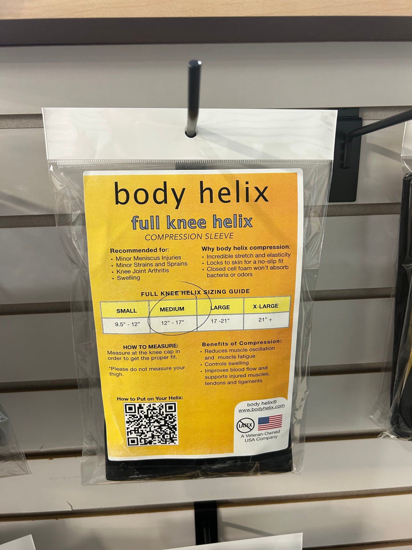 Body Helix Full Compression Knee Sleeve