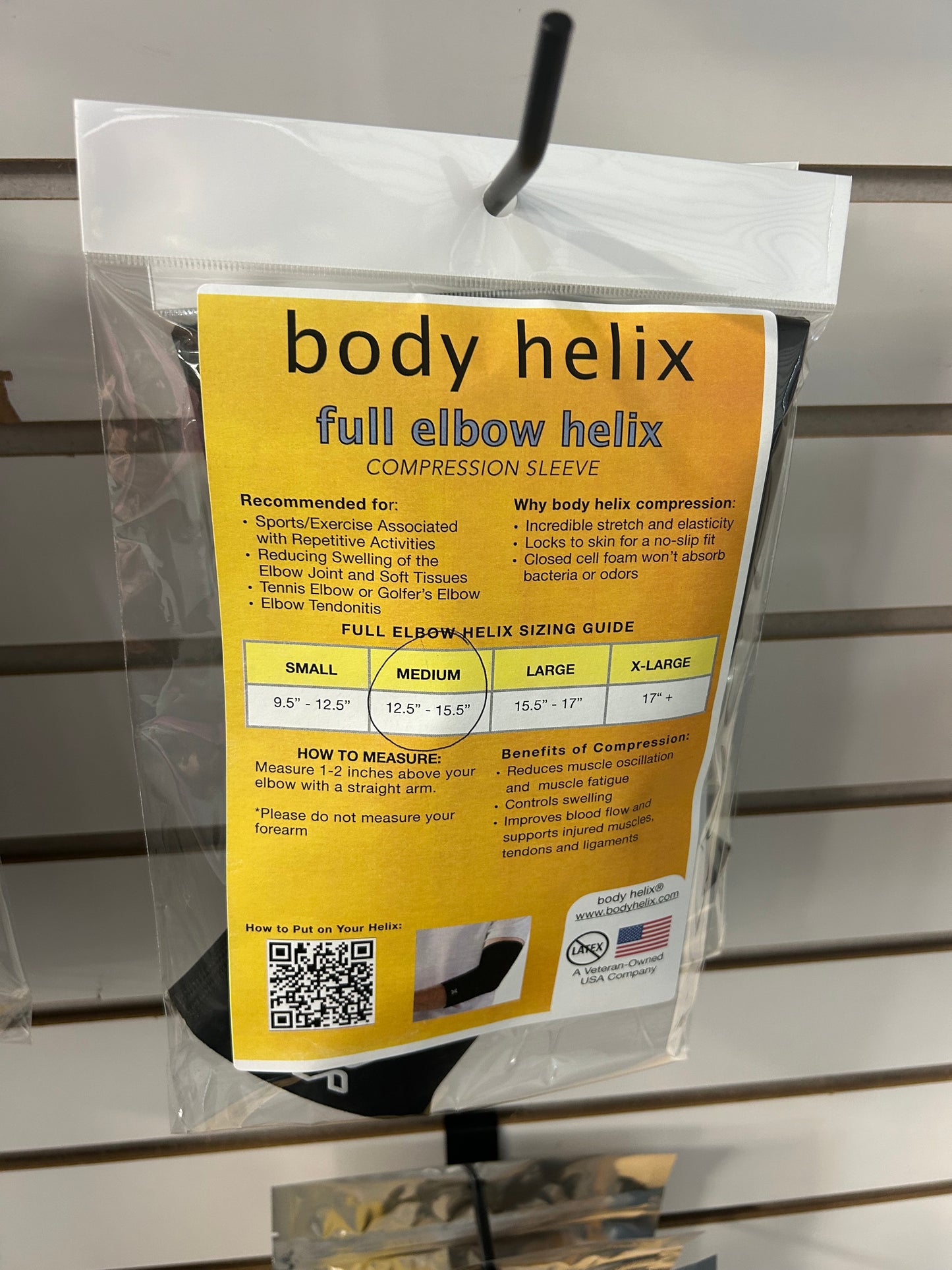 Body Helix Full Compression Full Elbow Sleeve