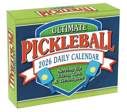 Ultimate Pickleball 2026 Desk Calendar